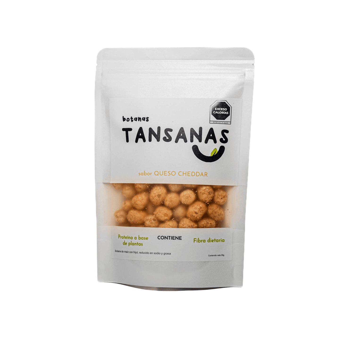 Caja 6 pz Botanas Tansanas – Queso Cheddar